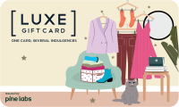 Luxe gift card